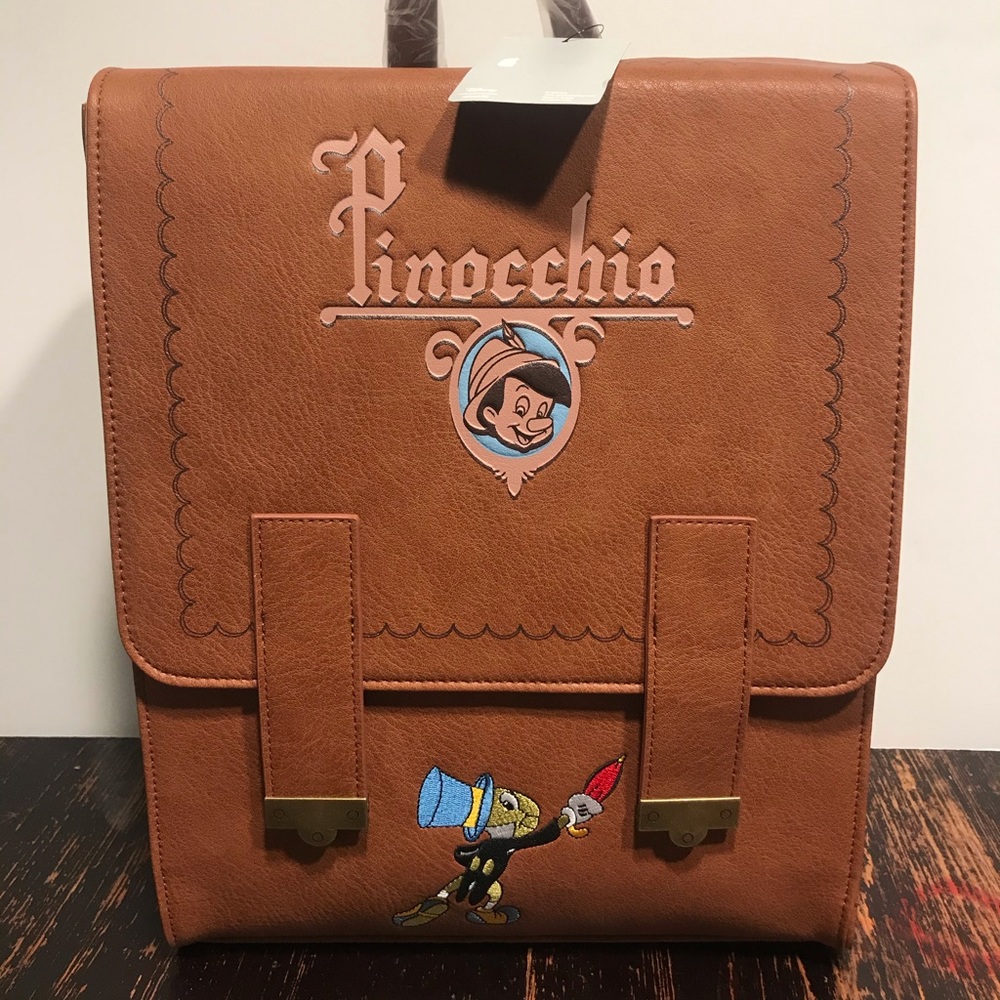 Loungefly Disney Pinocchio Mini Satchel Backpack